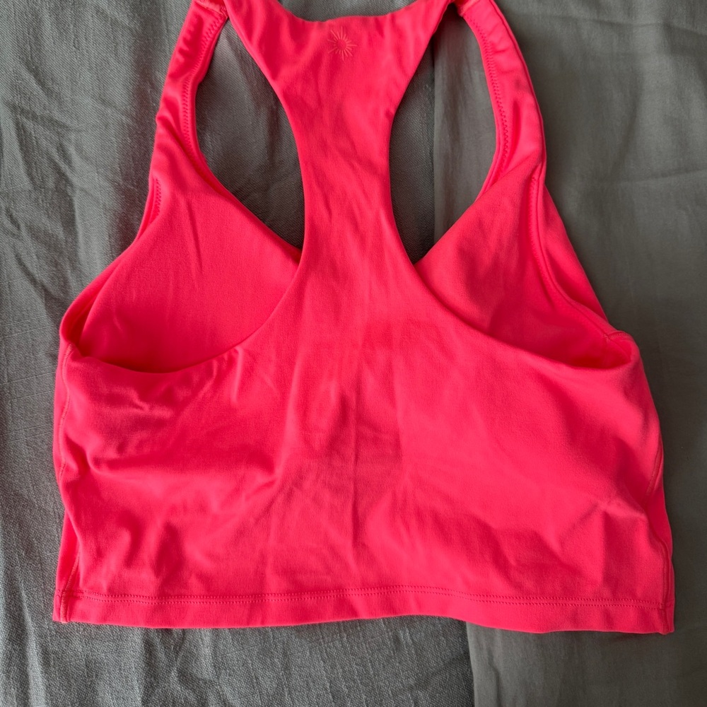 Vibrant aerie offline coral Pink Sports Bra - Picture 2 of 2